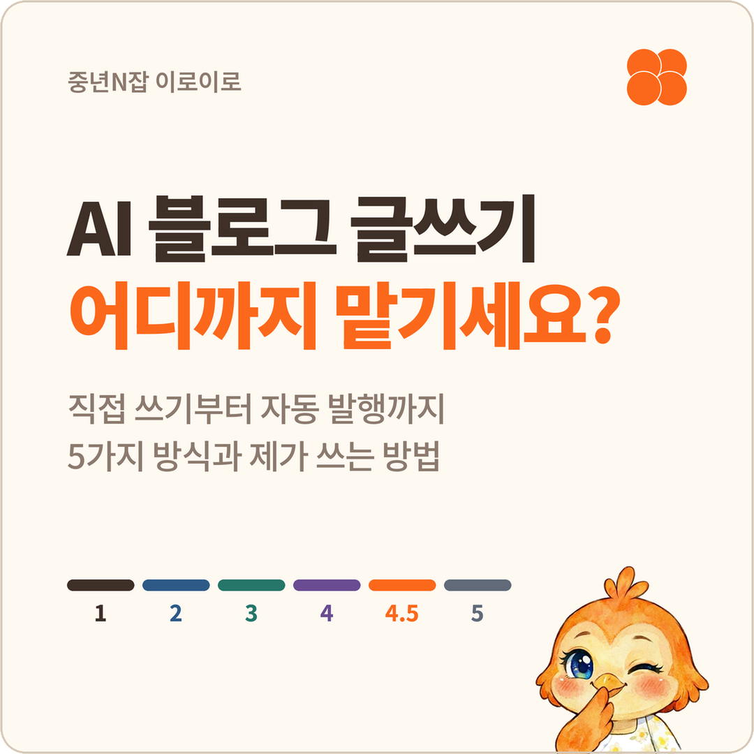 AI 블로그 글쓰기, 직접 쓰기부터 자동 발행까지 5가지 방식